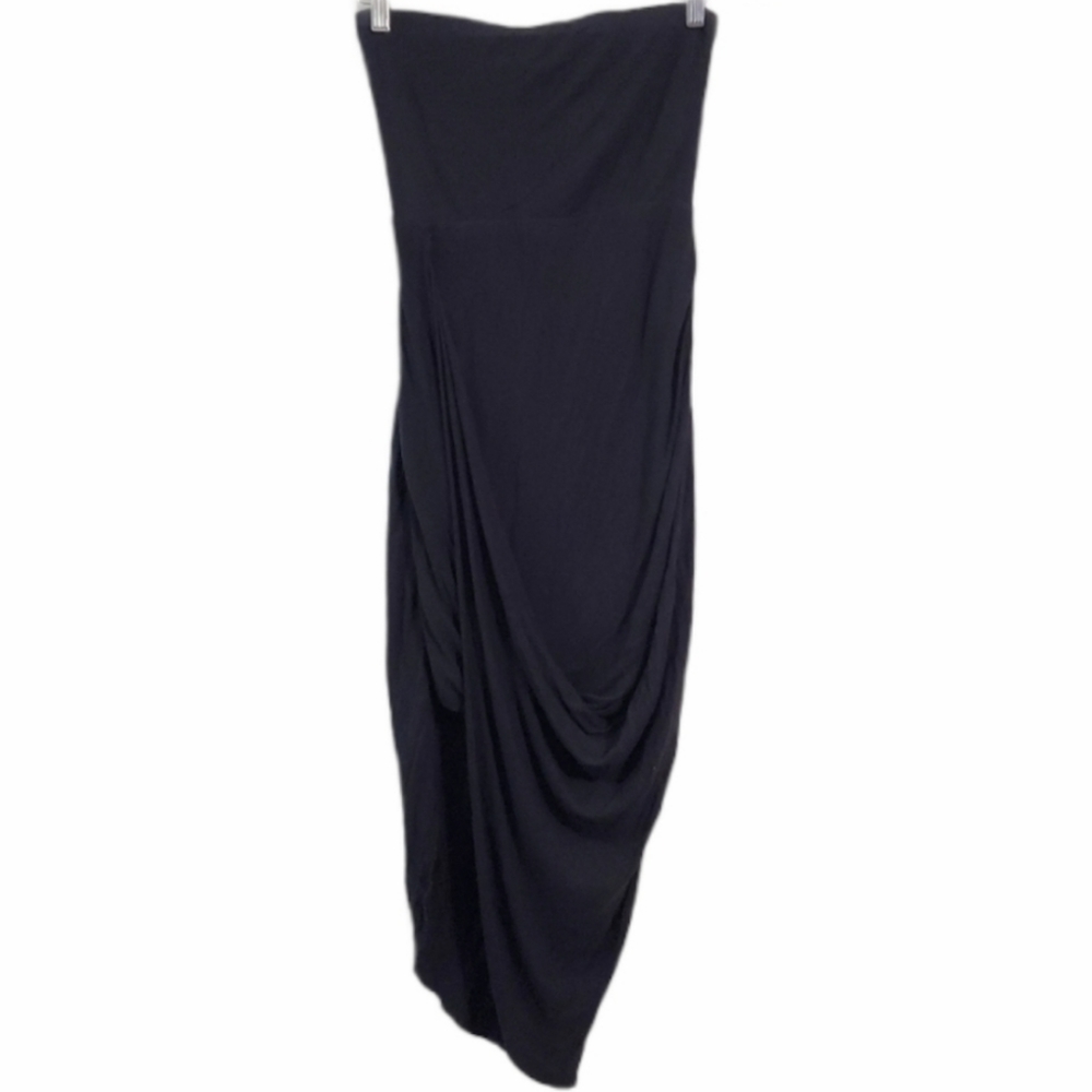 Express Strapless Draped Dress